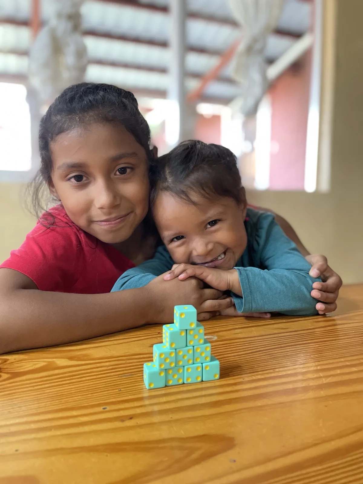 Two children at Casa Angelina